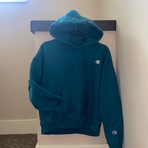 Teal Champion Hoodie
